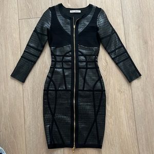 Alligator midi dress